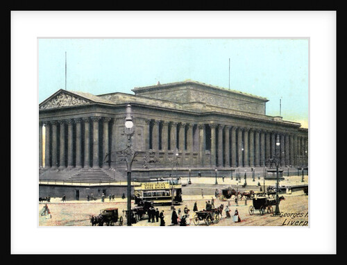 St George's Hall in Liverpool by Anonymous