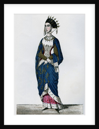 Margaret of Provence, queen consort of Louis IX of France by Anonymous