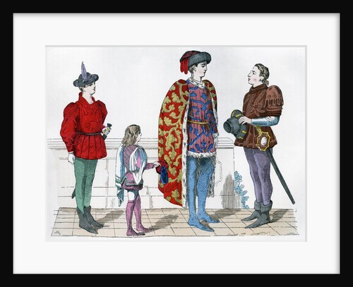 Page, master and valet by Anonymous