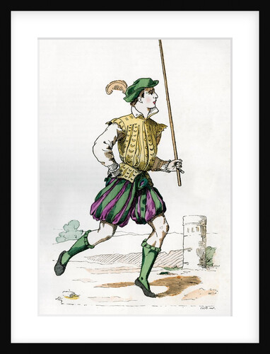 15th century messenger by Anonymous