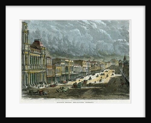 Bourke Street, Melbourne, Victoria by Anonymous