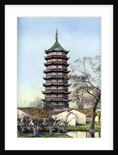 Beisi Pagoda in Suzhou by Anonymous