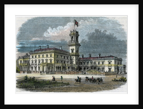 Government House in Melbourne by Anonymous