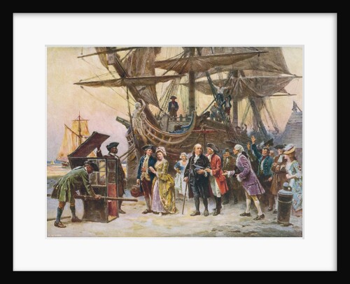 Benjamin Franklin's Return to Philadelphia by Anonymous