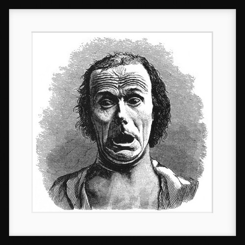 Fearful facial expression by Anonymous