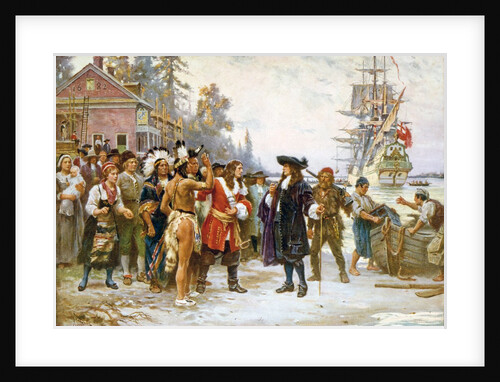 The Landing of William Penn by Anonymous