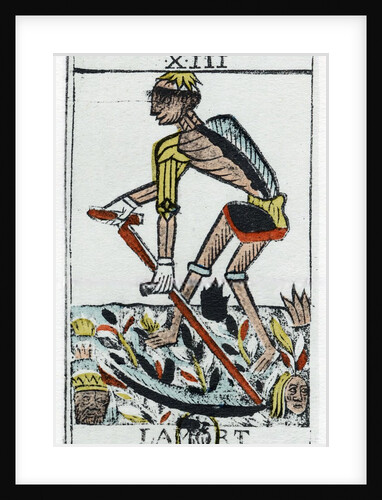 Tarot Card of Death by Anonymous