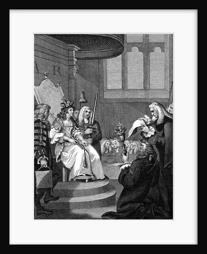 The Act of Union read to Queen Anne by Anonymous