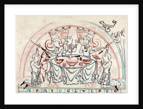 Medieval banquet by Anonymous