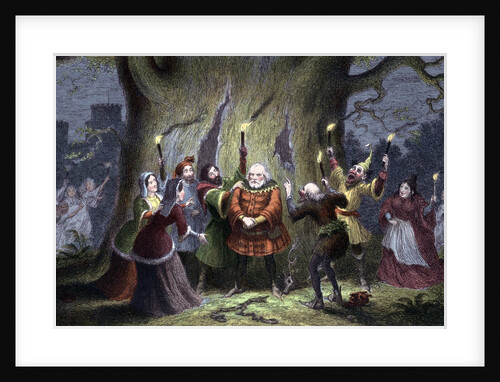 Scene from Shakespeare's "The Merry Wives of Windsor" by Anonymous