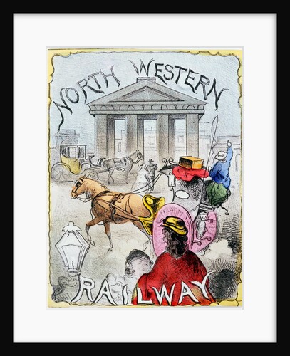 North Western Railway at Euston Station by Anonymous