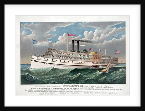 The Grand New Steamboat Pilgrim, the Largest in the World by Anonymous