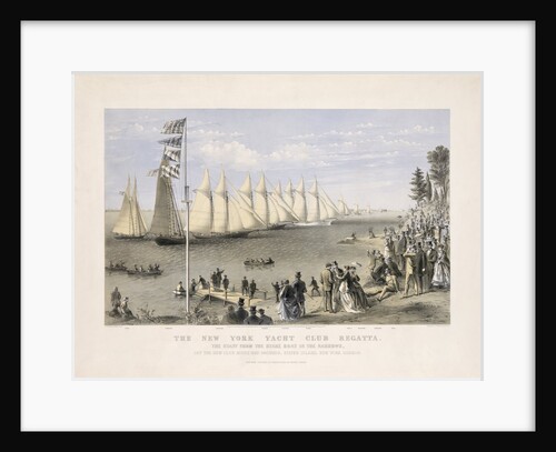 The New York Yacht Club Regatta by Anonymous