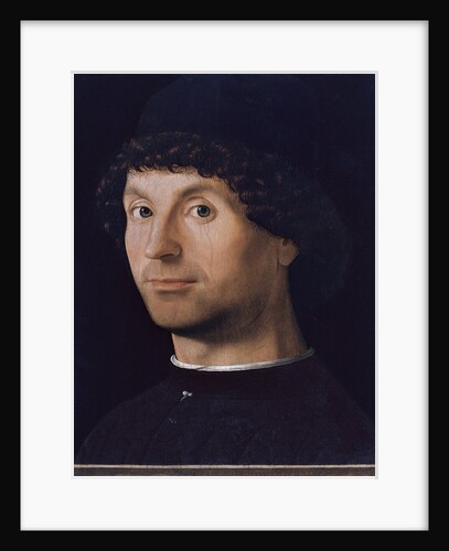 Portrait of a Man by Antonello da Messina