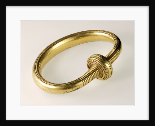 Gold bracelet from the Late Bronze Age by Anonymous