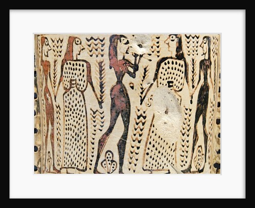 Couples dancing to the sound of the aulos by Anonymous