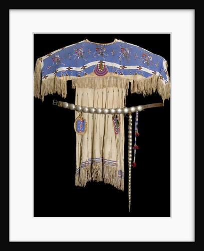 Lakota beaded dress by Anonymous