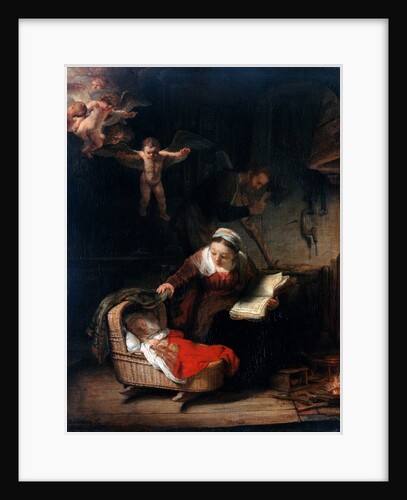 Holy Family by Rembrandt van Rijn