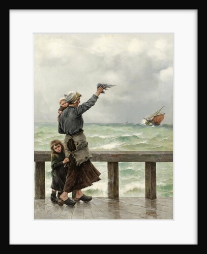 Fisherman's Homecoming by August Hagborg