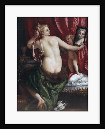 Venus with a Mirror (Venus at Her Toilette) by Paolo Veronese