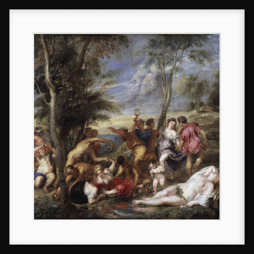 Bacchanal at Andros by Peter Paul Rubens
