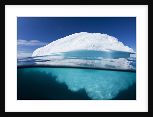 Melting Iceberg in Disko Bay by Anonymous