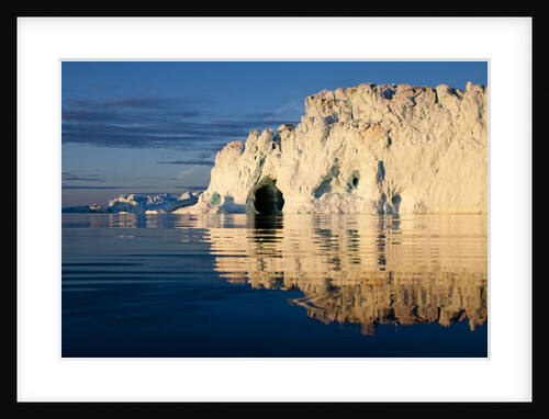 Iceberg in Disko Bay in Greenland by Anonymous