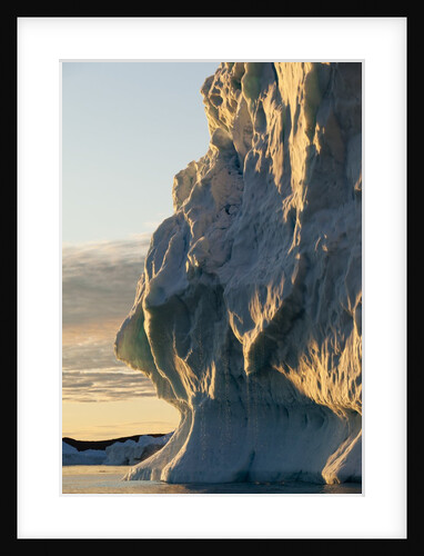 Iceberg in Disko Bay in Greenland by Anonymous