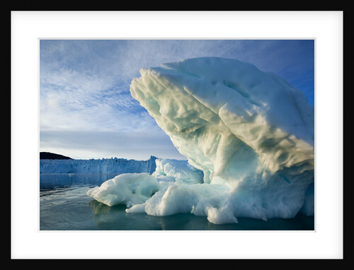 Icebergs in Disko Bay in Greenland by Anonymous