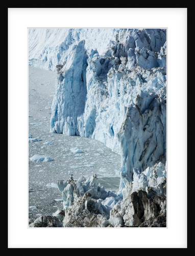 Face of Eqip Glacier on Disko Bay in Greenland by Anonymous