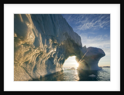 Icebergs in Disko Bay by Anonymous