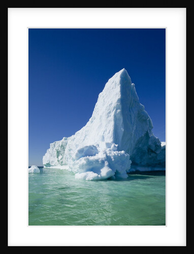 Iceberg in Disko Bay in Greenland by Anonymous