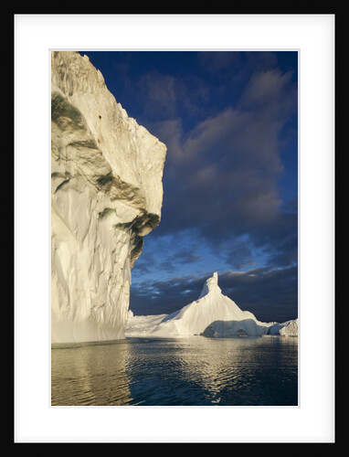 Icebergs in Disko Bay in Greenland by Anonymous