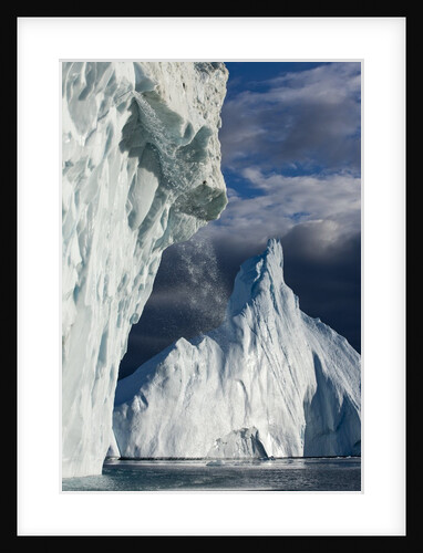 Icebergs in Disko Bay by Anonymous