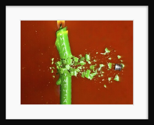 Candle Splat by Anonymous
