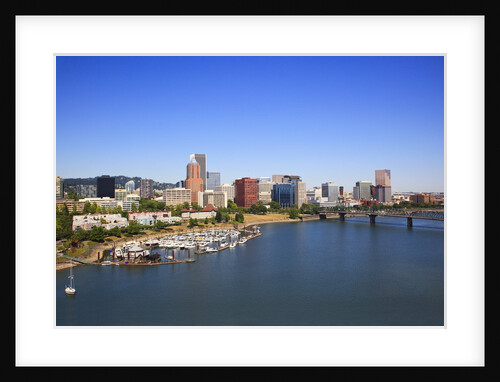 Portland Riverplace Marina, Portland, Oregon by Anonymous