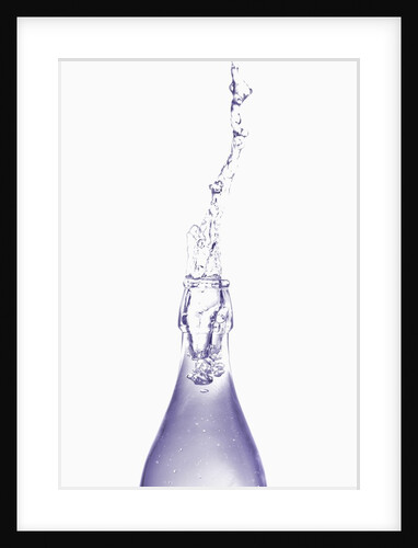 Liquid pouring out of water bottle by Anonymous