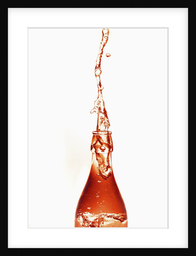 Liquid pouring out of water bottle by Anonymous