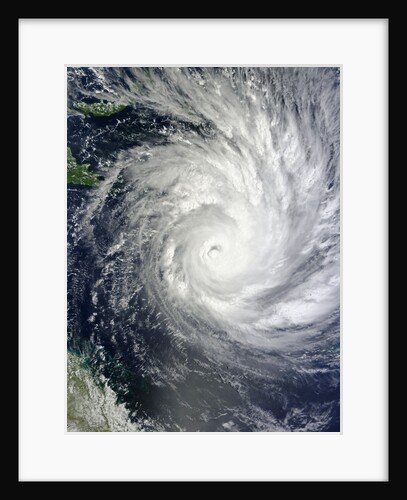 Satellite Image of Tropical Cyclone Yasi by Anonymous