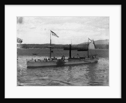 Replica of the Clermont Steamship by Anonymous