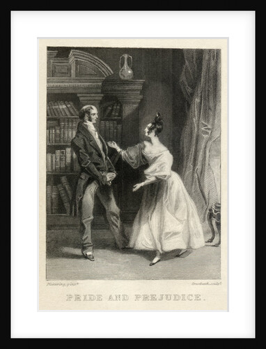 Scene from Pride and Prejudice by Anonymous