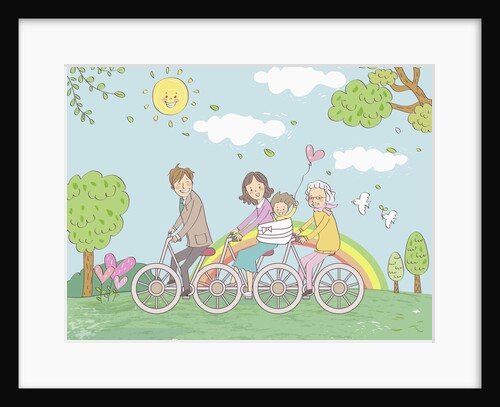 Happy family by Anonymous
