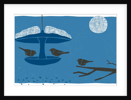 Winter Birds by Anonymous