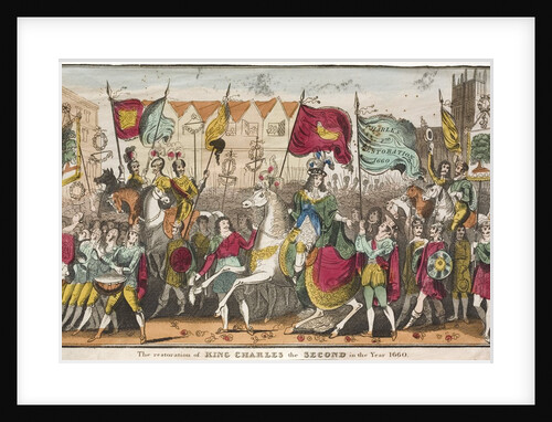 The Restoration of King Charles II in the Year 1660 by Anonymous