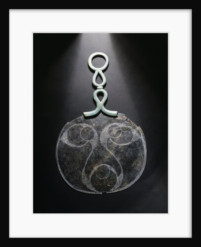 Iron Age bronze mirror by Anonymous