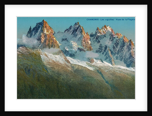 View of the Needles and Flegere by Anonymous