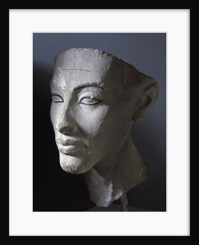 Ancient Egyptian head of Queen Nefertiti by Anonymous