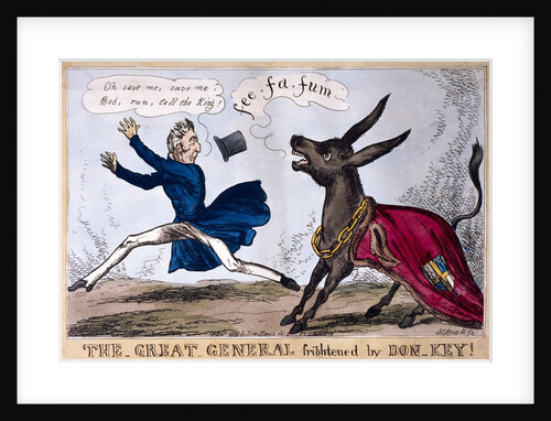 The Great General Frightened by Don-Key