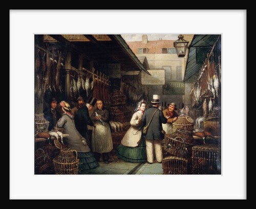 Poulterers at Leadenhall Market by Anonymous