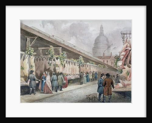 Newgate Market in Paternoster Square by Anonymous